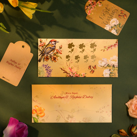 The Serene Bloom Money Envelope